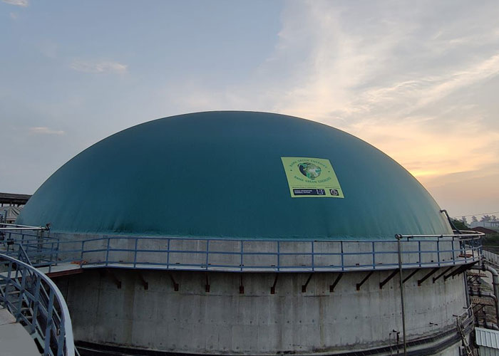 Digester Mounted Dome