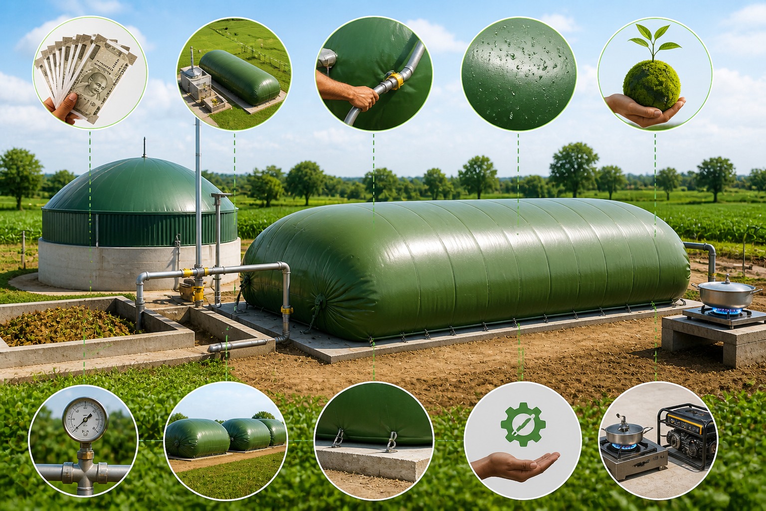 Biogas Balloons: A Smart Renewable Energy Solution for Rural India 