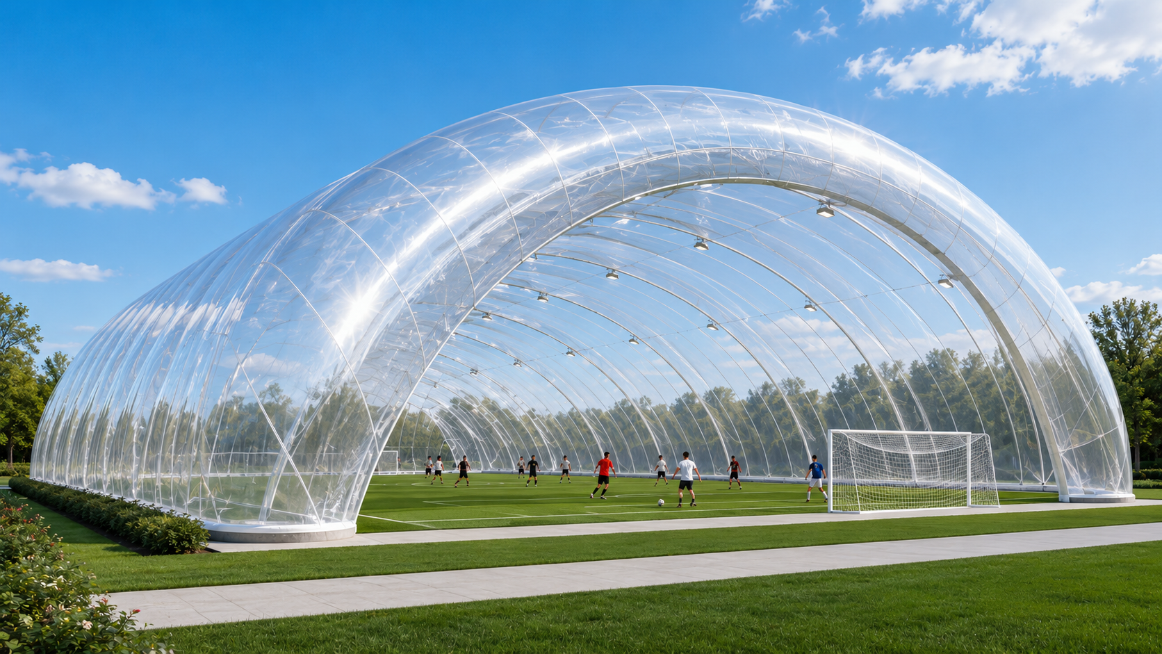 Advantages of Single Skin PVC Air Domes