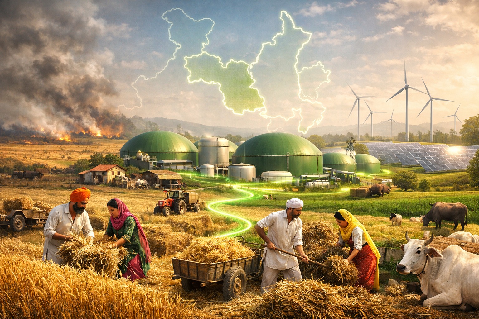 Biogas Balloons: A Smart Renewable Energy Solution for Rural India 