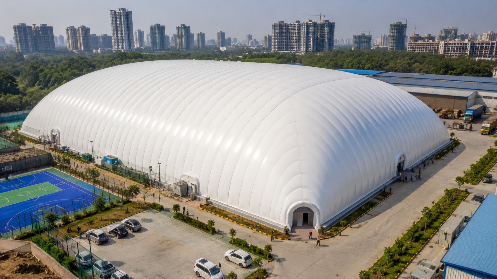How PVC-Coated Fabric Enhances the Life of Biogas Balloons