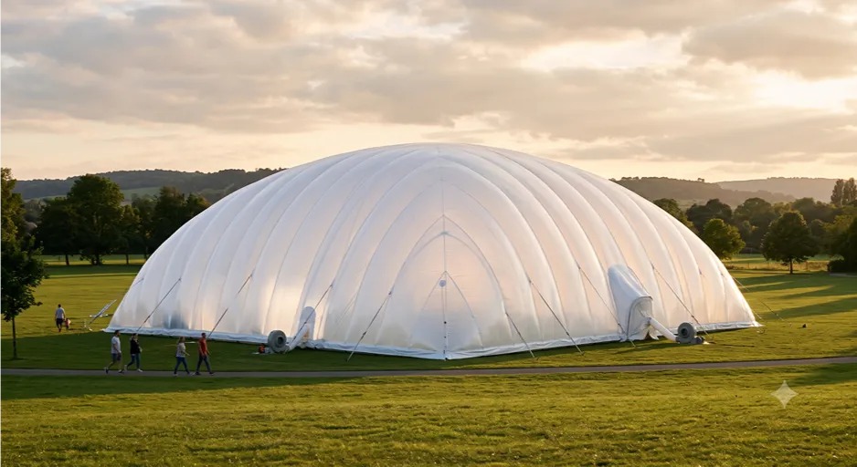 Air Inflatable Domes: Applications Beyond Biogas