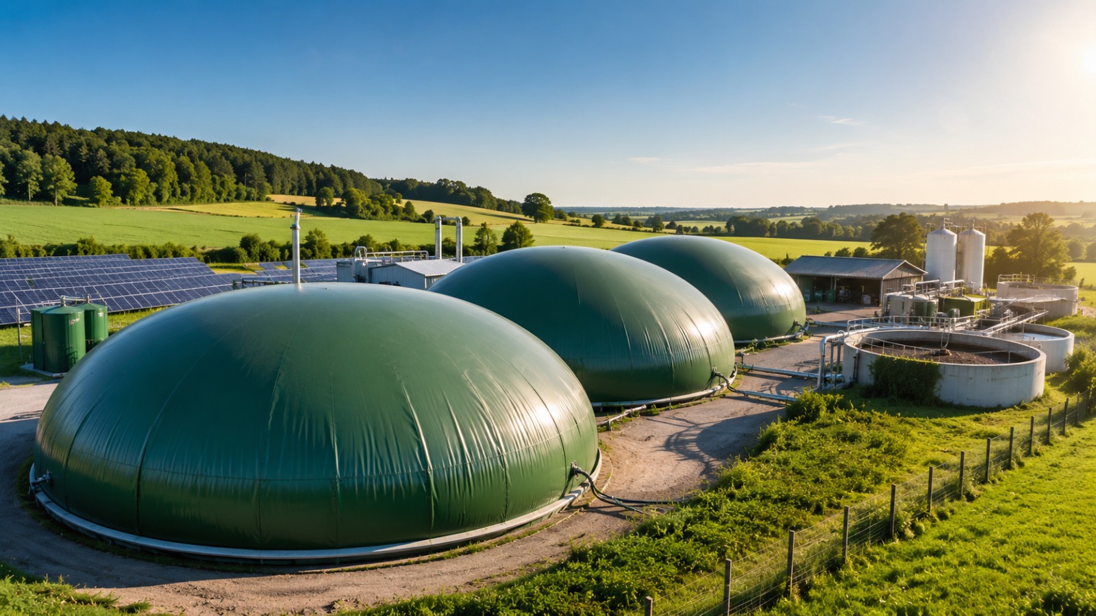 Why PVC Coated Fabric Is the Best Material for Biogas Cover