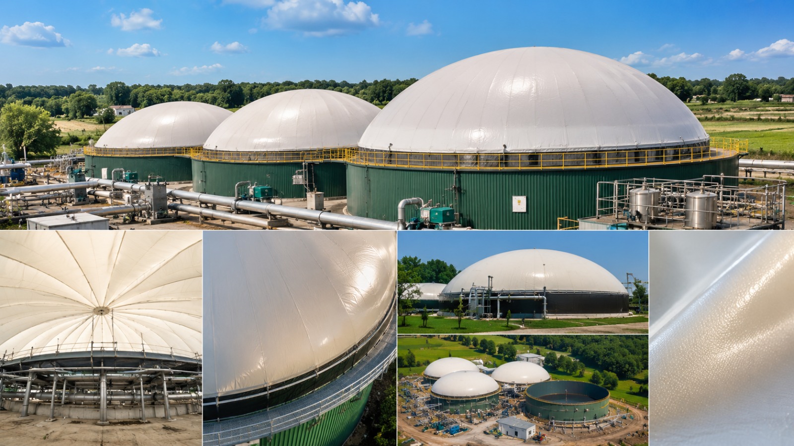 How PVC-Coated Fabric Enhances the Life of Biogas Balloons