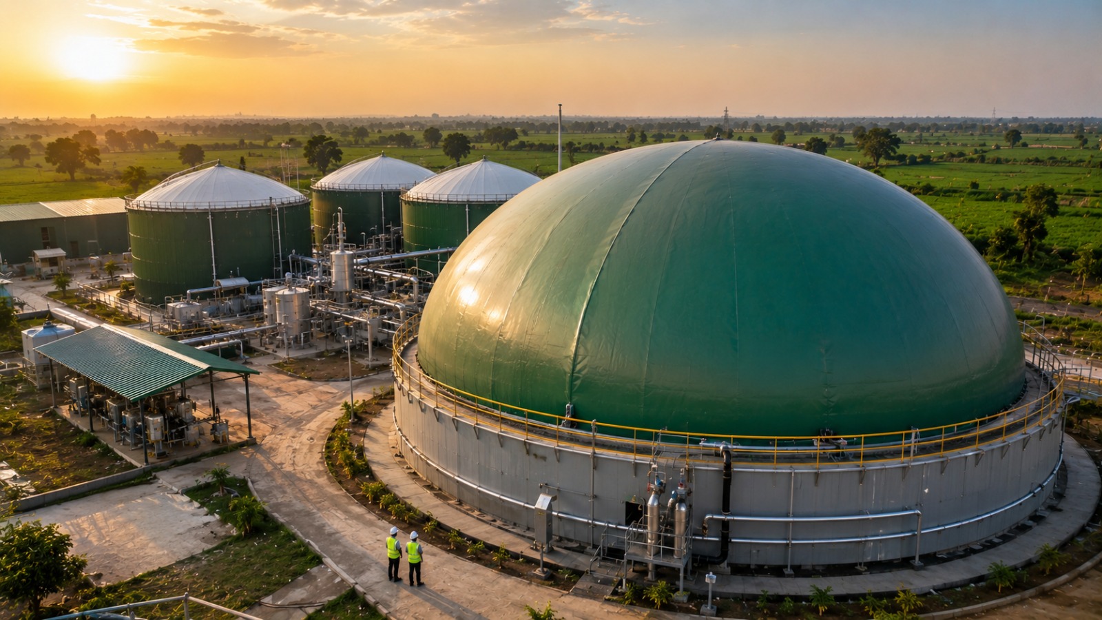 Why PVC Coated Fabric Is the Best Material for Biogas Cover