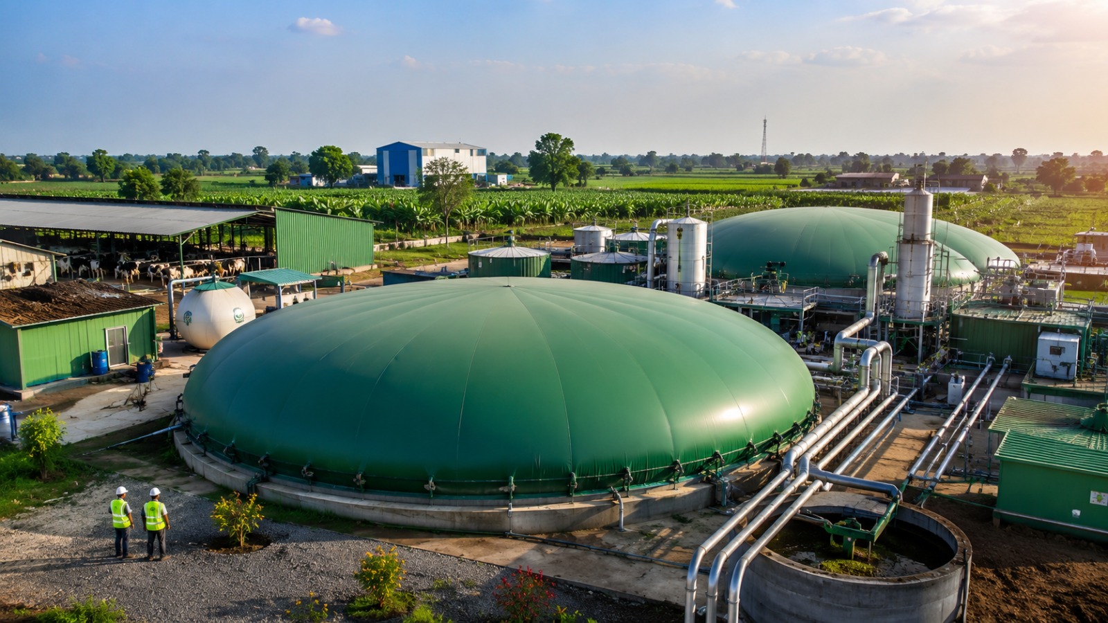 How PVC-Coated Fabric Enhances the Life of Biogas Balloons