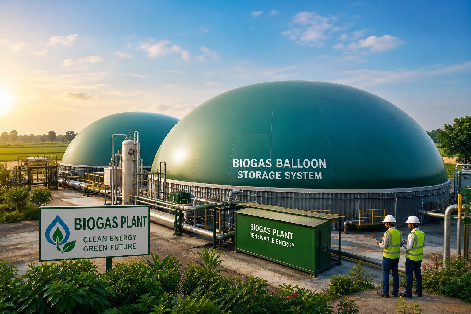 Biogas Balloons: A Smart Renewable Energy Solution for Rural India 