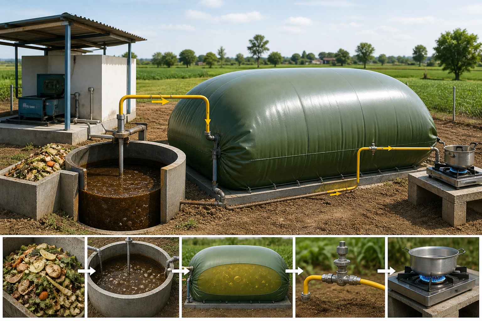 Biogas Balloons: A Smart Renewable Energy Solution for Rural India 