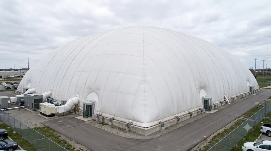 Double Membrane Air Domes: How They Work & Where They're Used