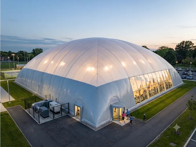 Double Skin PVC Air Dome for Gyms and Fitness Clubs