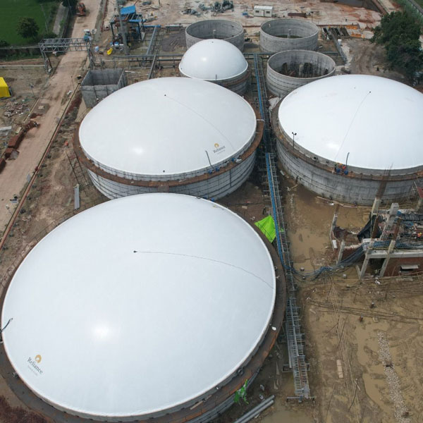 Dual Membrane Biogas Dome