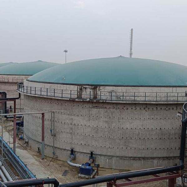 Dual Membrane Biogas Dome