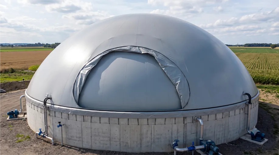 Dual Membrane Biogas Dome: Benefits for Biogas Plants