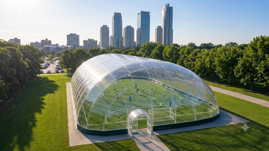 Single Skin PVC Air Domes Manufacturer, Supplier and Exporter
