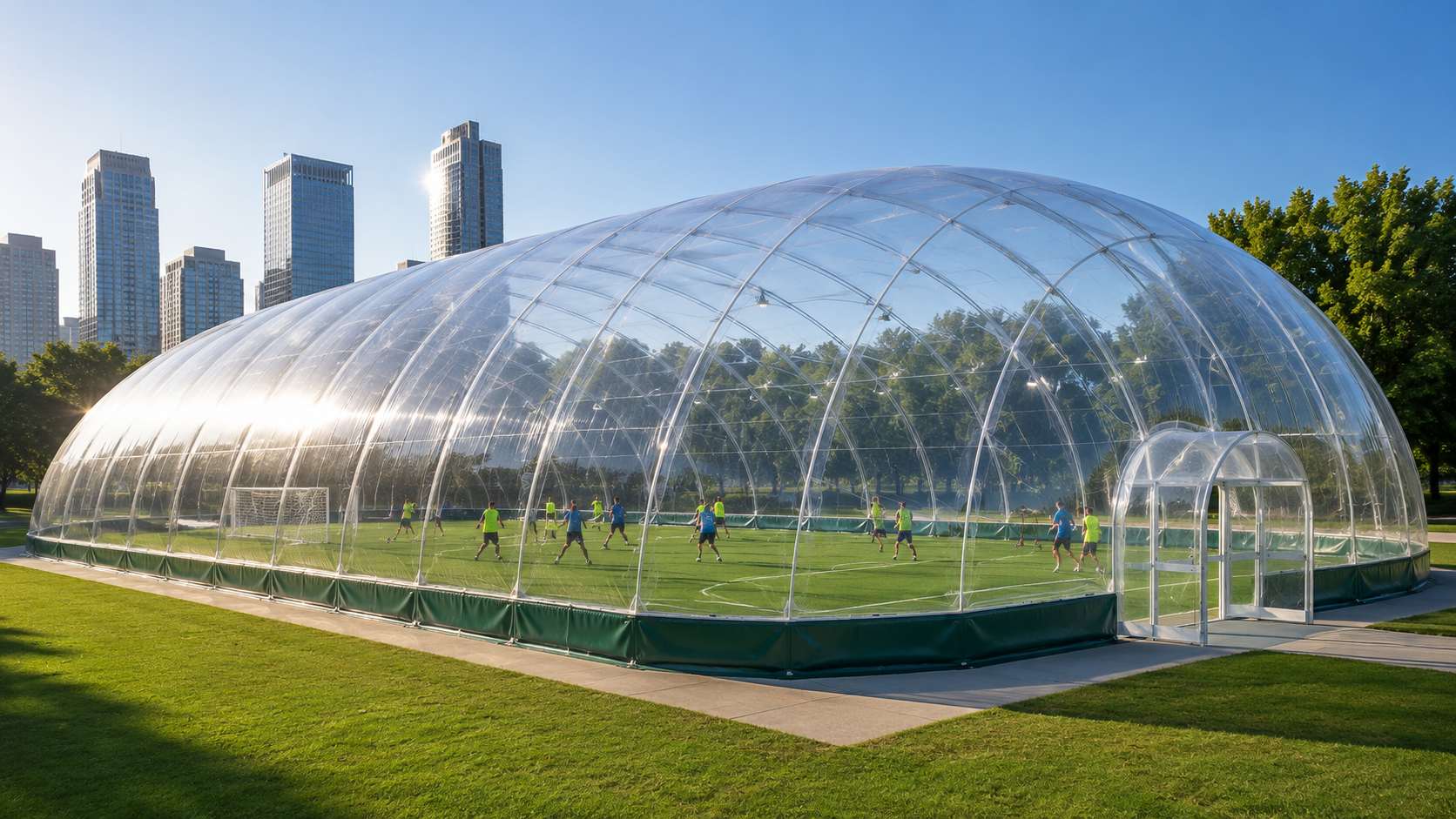 Single Skin PVC Air Domes Manufacturer, Supplier and Exporter
