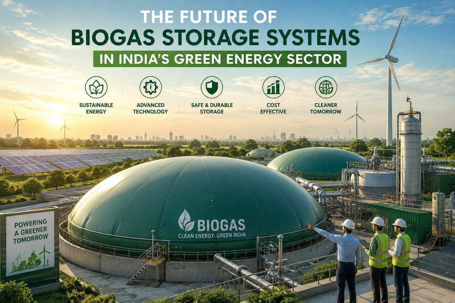 How PVC-Coated Fabric Enhances the Life of Biogas Balloons