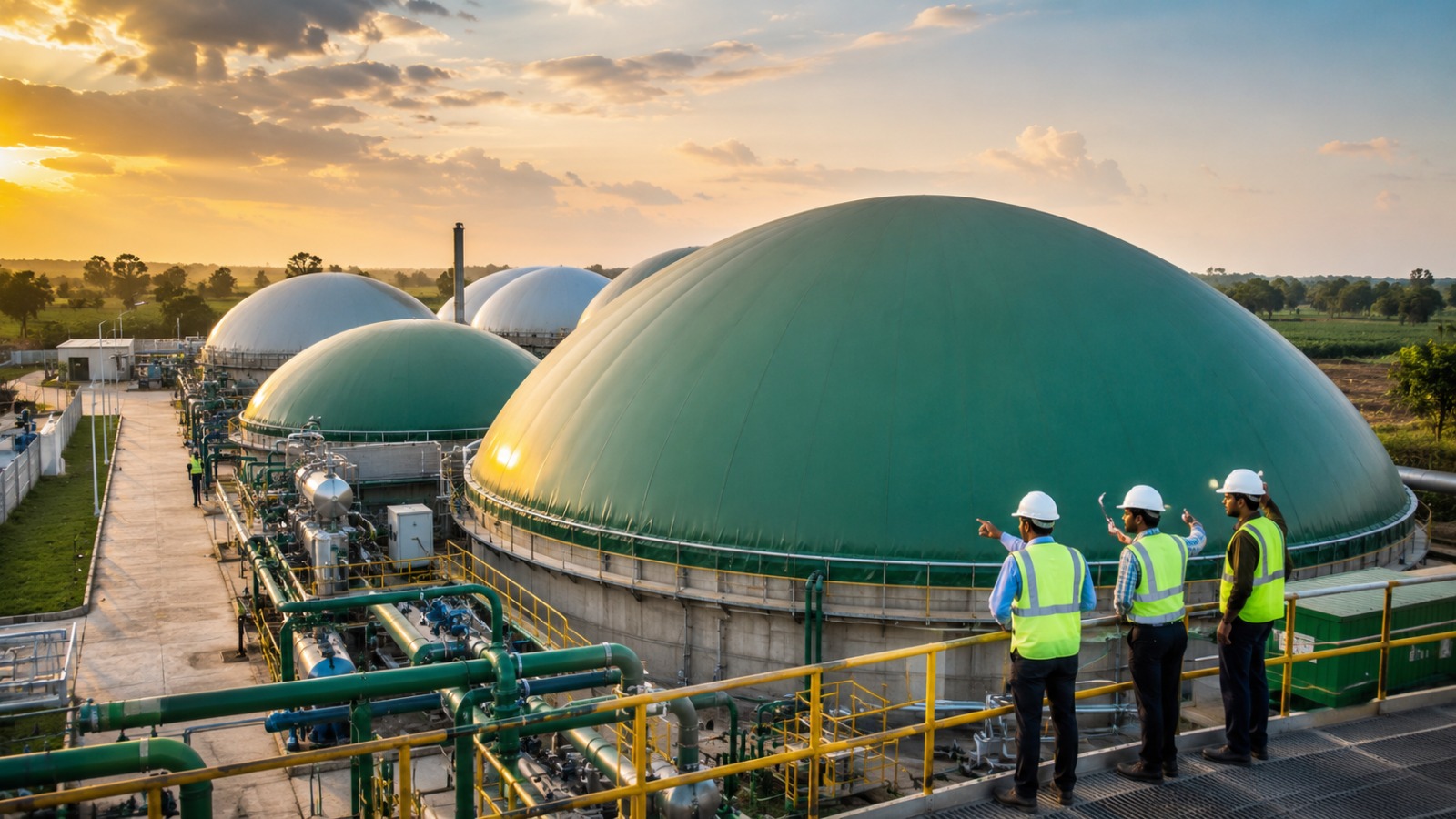 How PVC-Coated Fabric Enhances the Life of Biogas Balloons