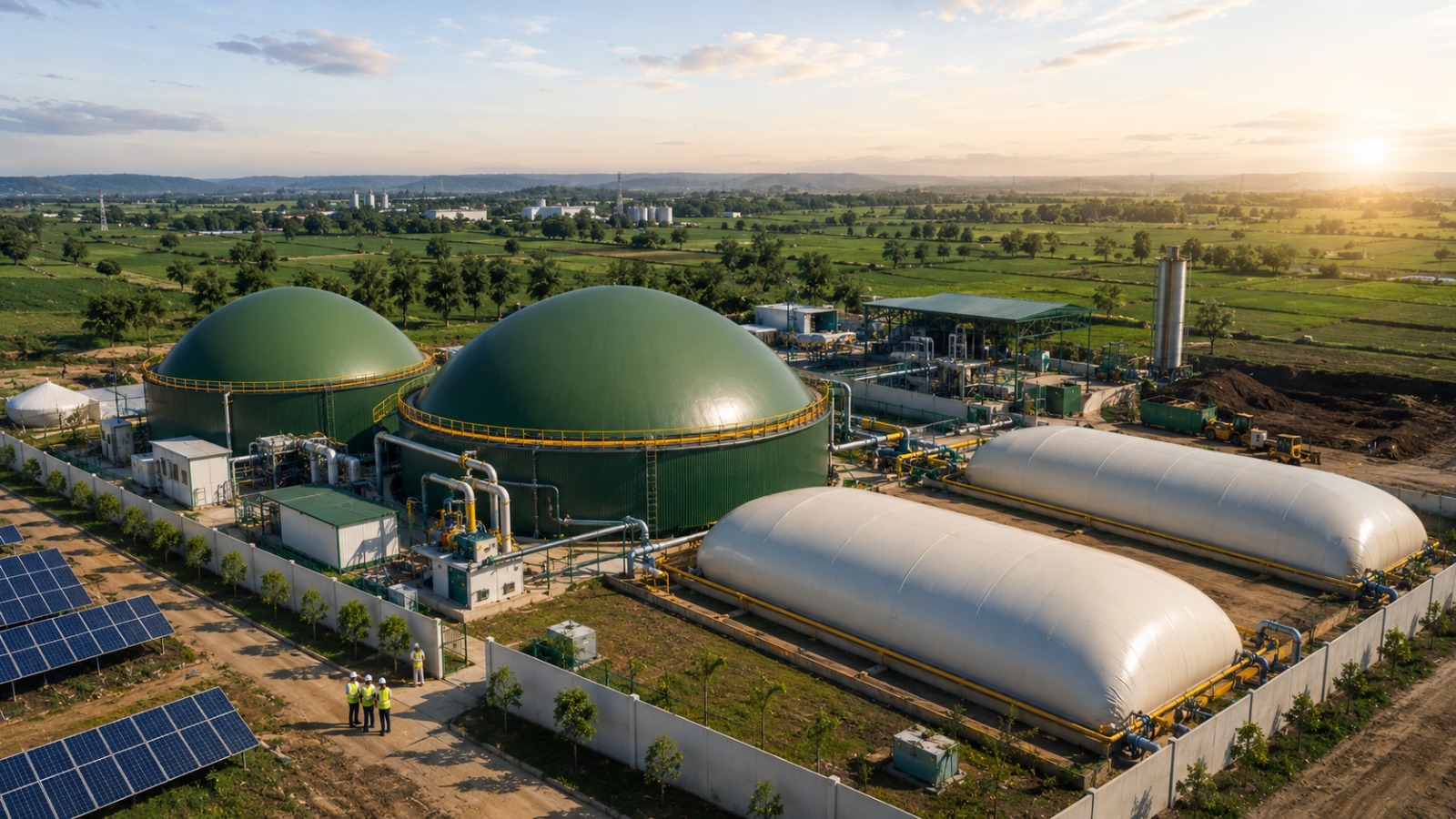 How PVC-Coated Fabric Enhances the Life of Biogas Balloons