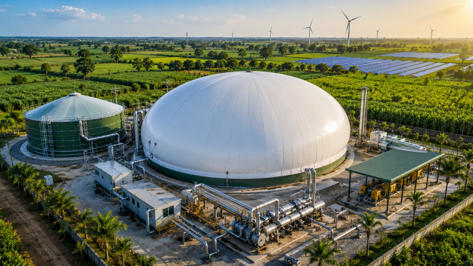Why PVC Coated Fabric Is the Best Material for Biogas Cover