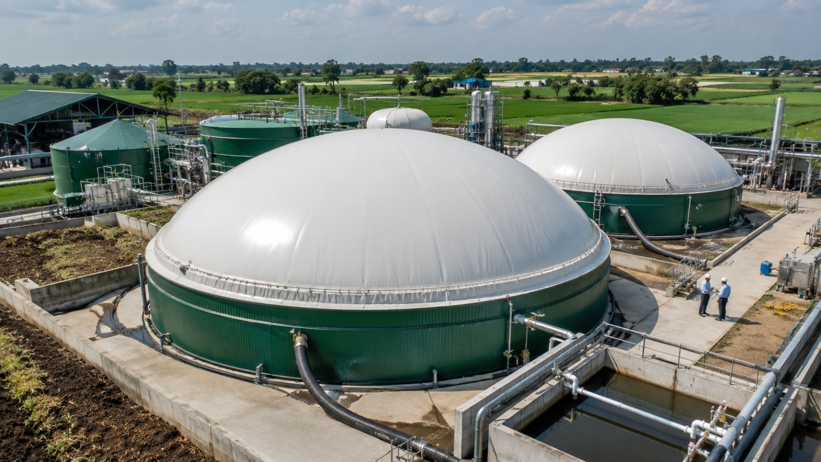 How PVC-Coated Fabric Enhances the Life of Biogas Balloons