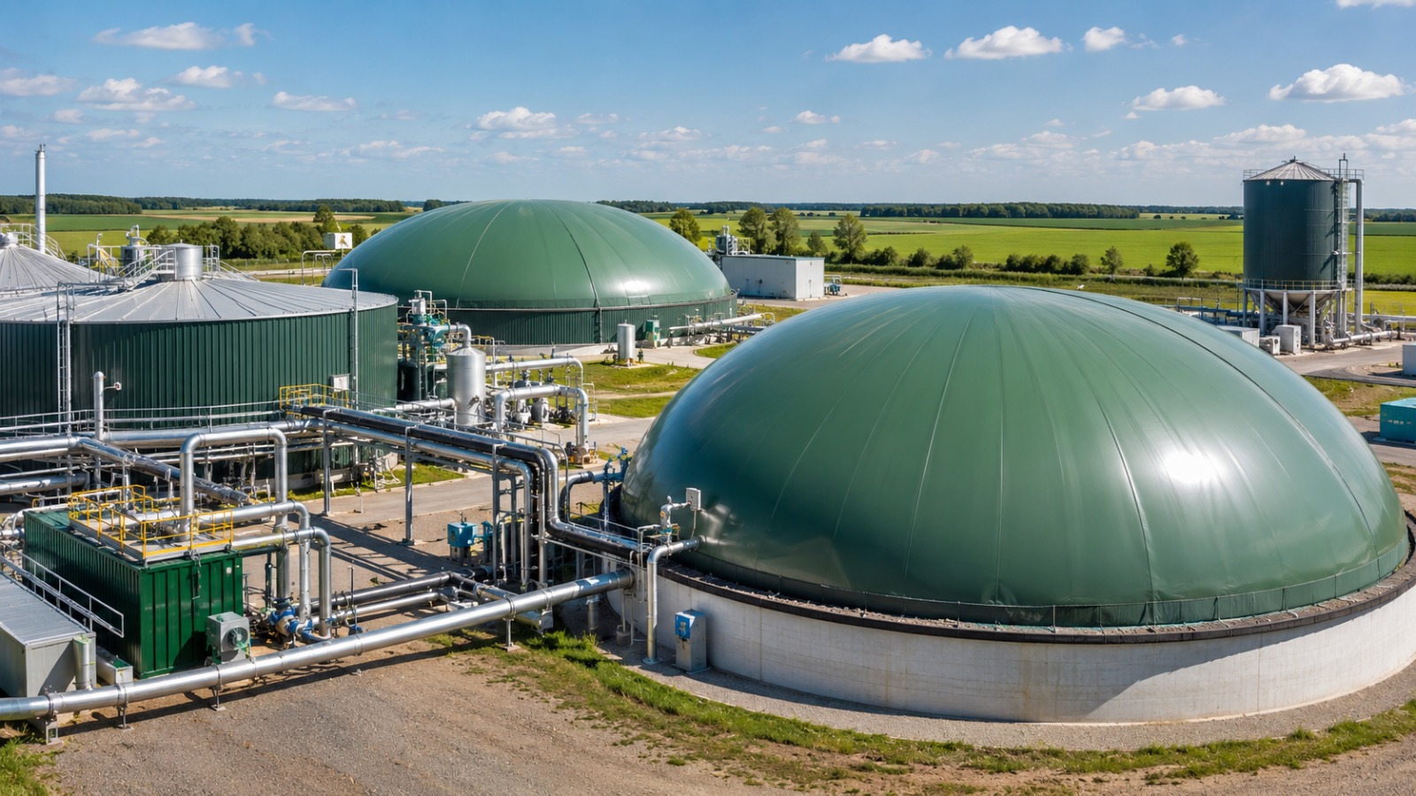 Why PVC Coated Fabric Is the Best Material for Biogas Cover