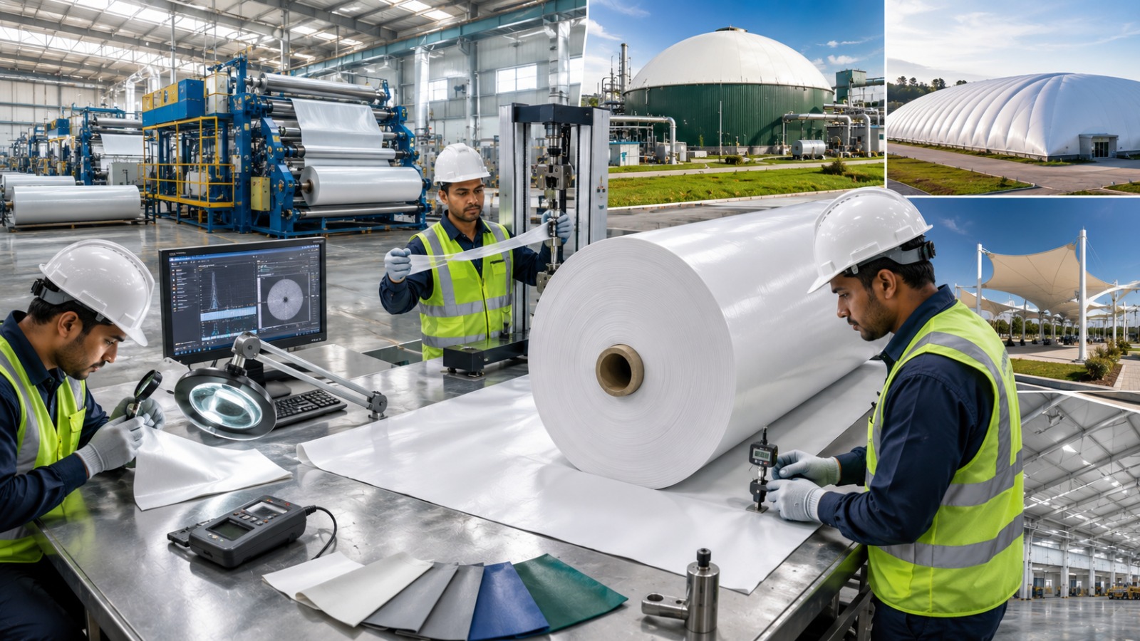 Why PVC Coated Fabric Is the Best Material for Biogas Cover