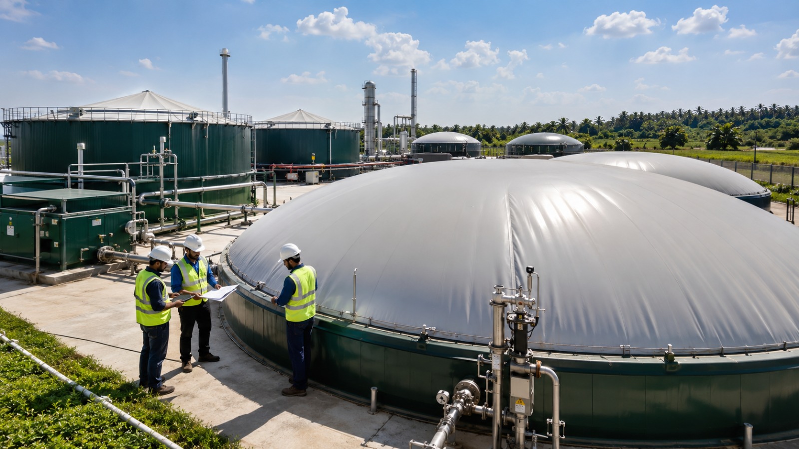 Why PVC Coated Fabric Is the Best Material for Biogas Cover