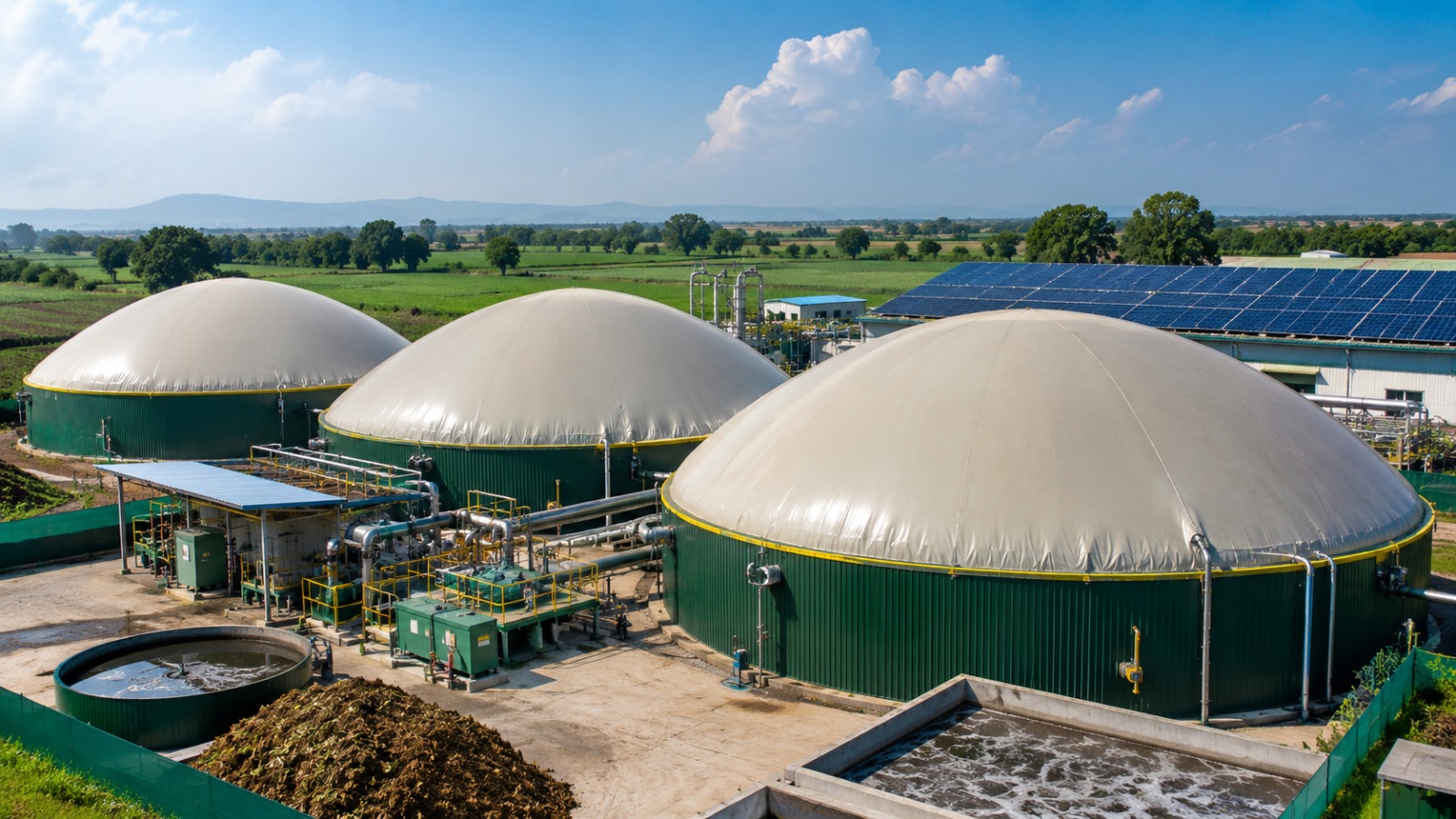 How PVC-Coated Fabric Enhances the Life of Biogas Balloons