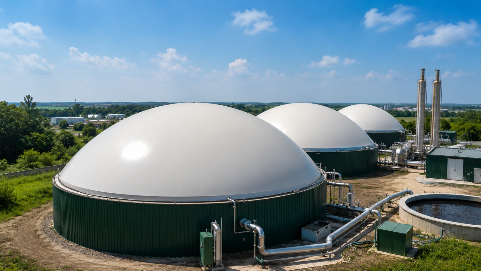 Why PVC Coated Fabric Is the Best Material for Biogas Cover