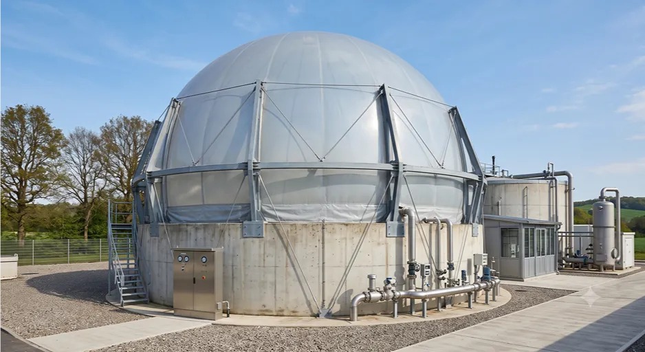 How Dual Membrane Biogas Dome Fabric Is Manufactured