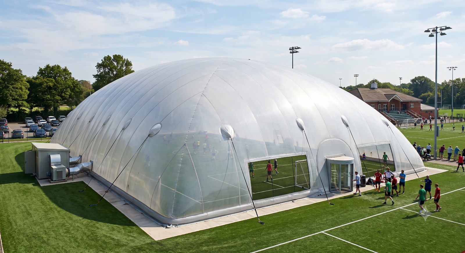Single Skin Air Domes Explained