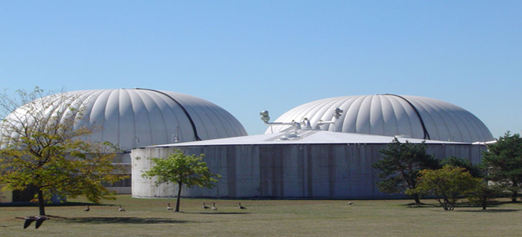 Dual Membrane Biogas Dome