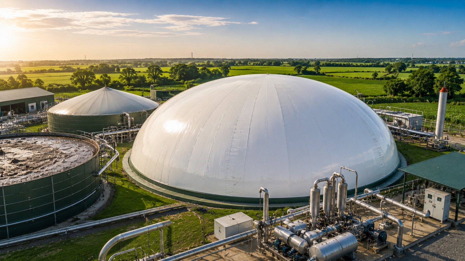Why PVC Coated Fabric Is the Best Material for Biogas Cover