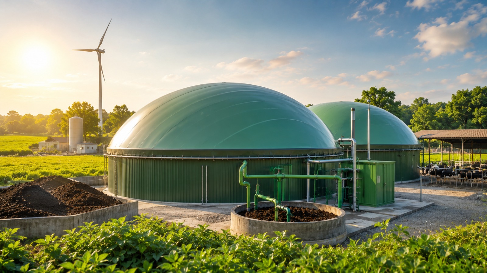 Why PVC Coated Fabric Is the Best Material for Biogas Cover