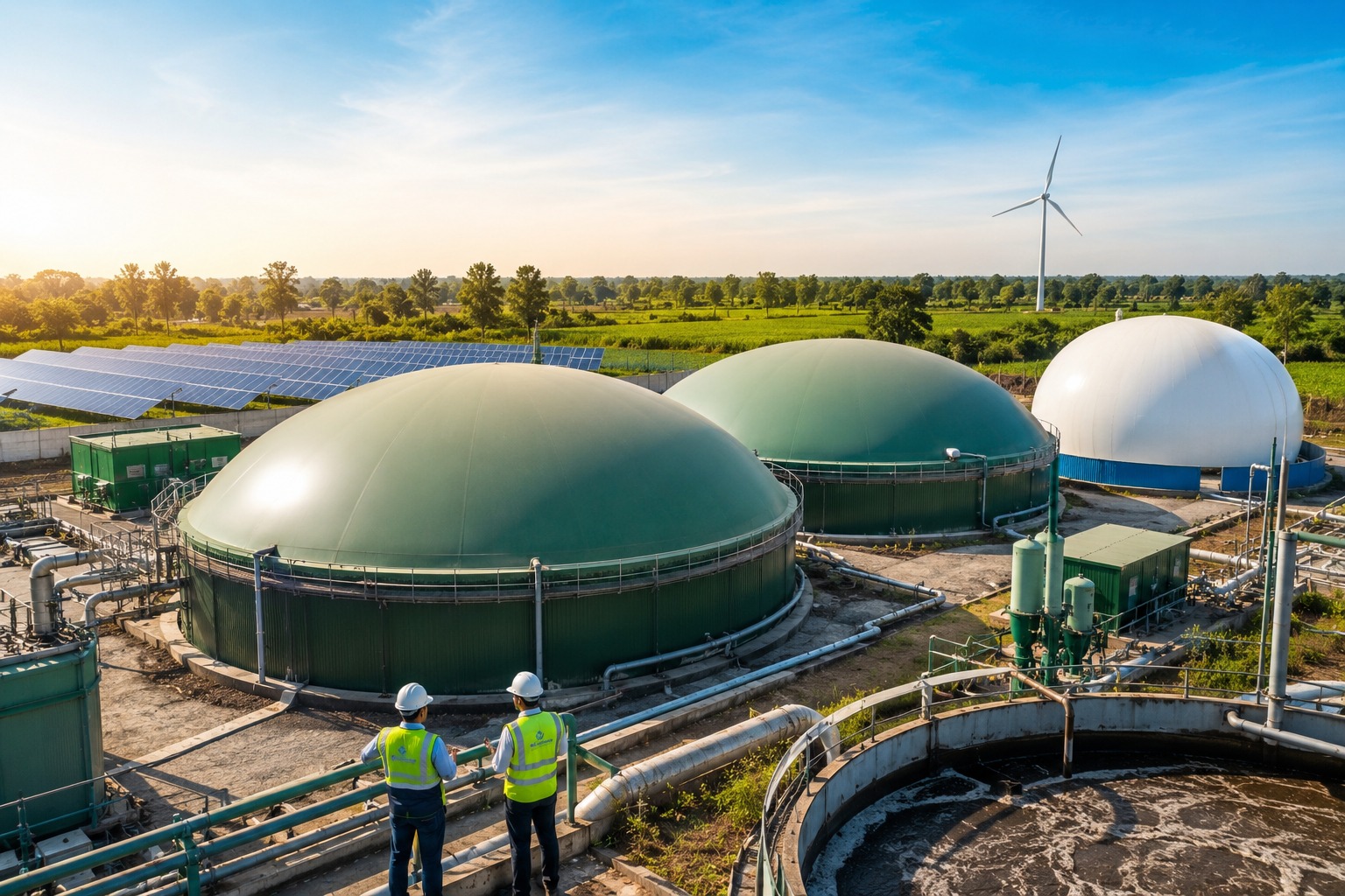 How PVC-Coated Fabric Enhances the Life of Biogas Balloons