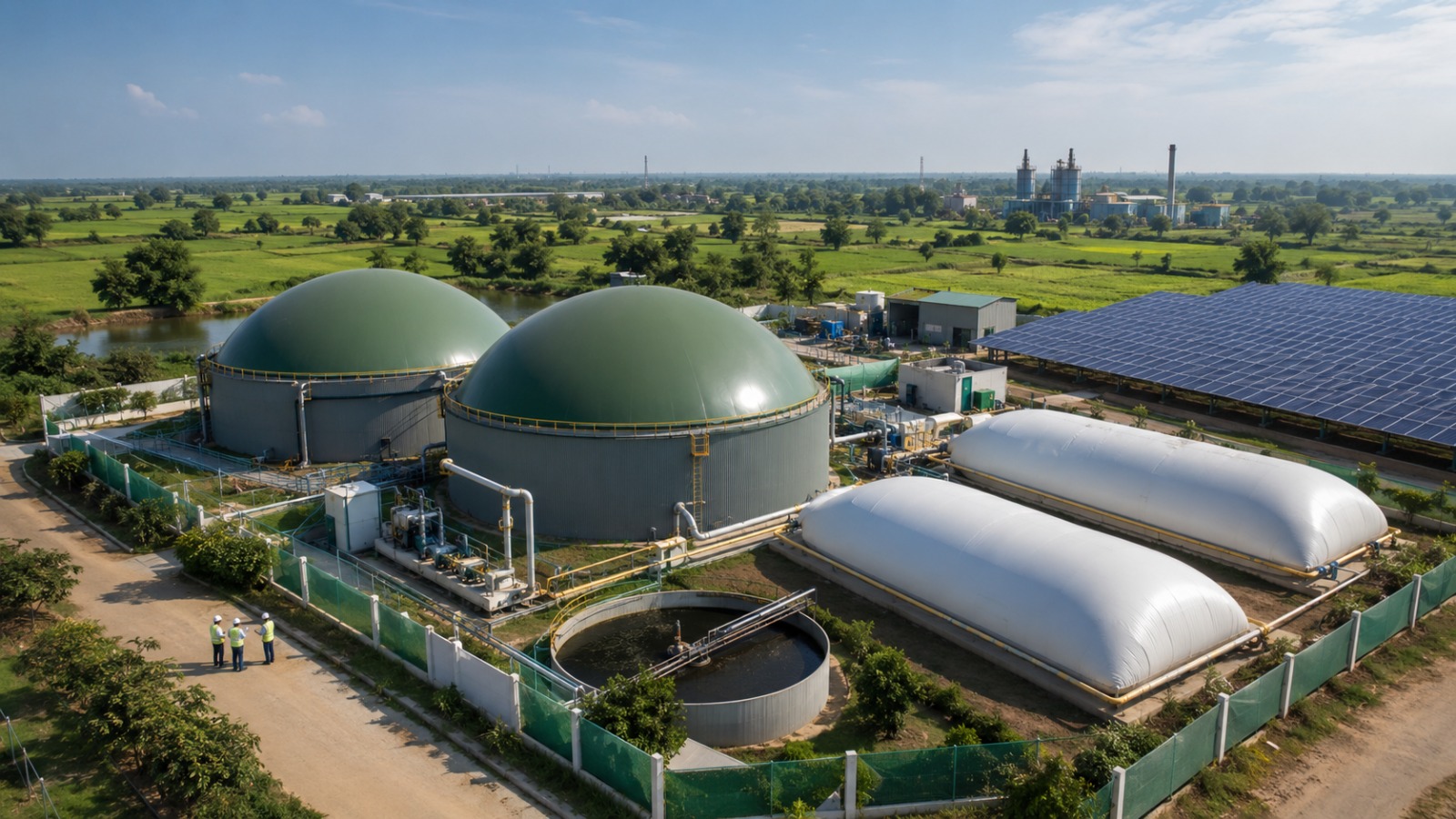 How PVC-Coated Fabric Enhances the Life of Biogas Balloons