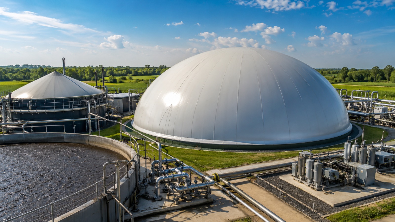 Why PVC Coated Fabric Is the Best Material for Biogas Cover