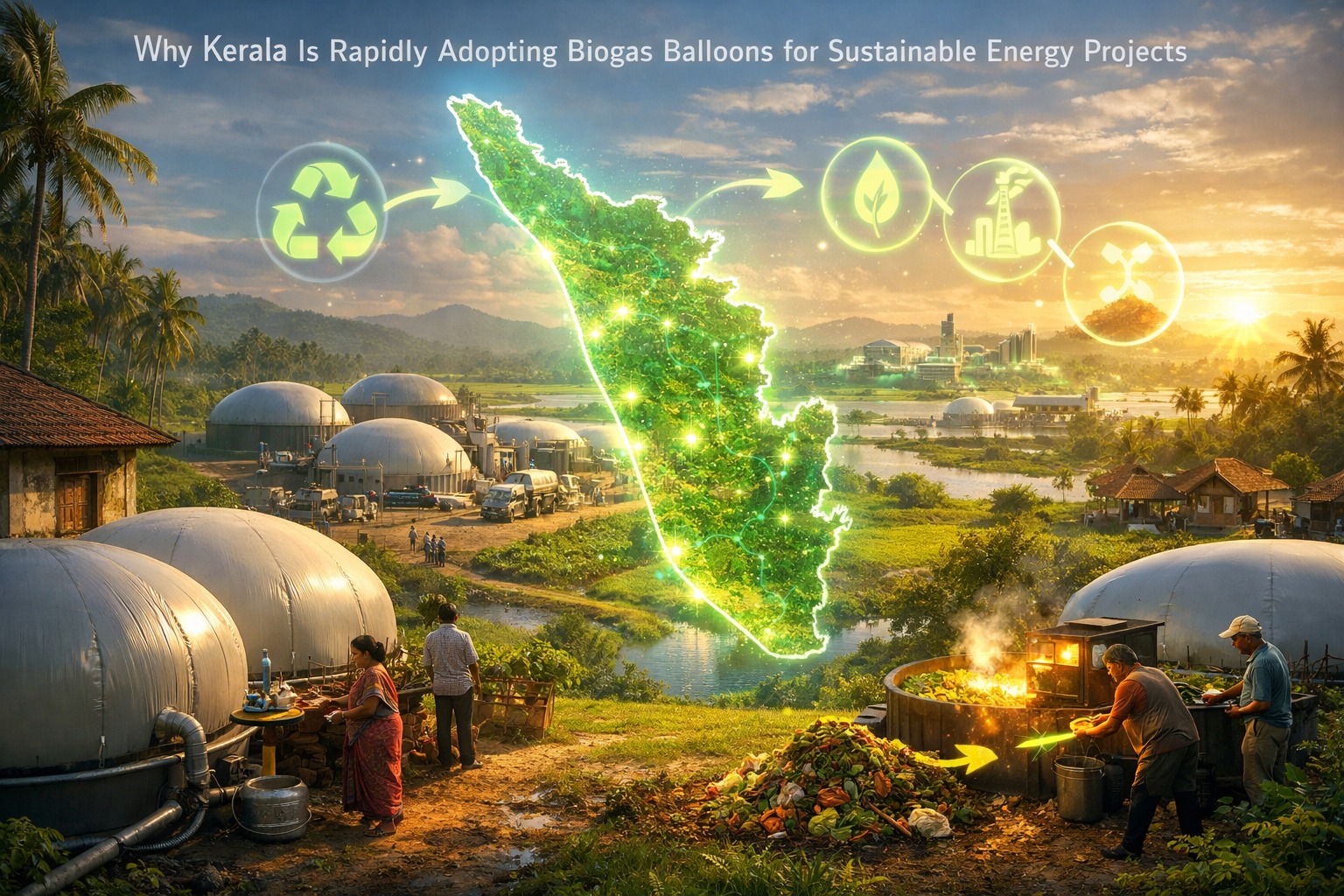 Biogas Balloons: A Smart Renewable Energy Solution for Rural India 