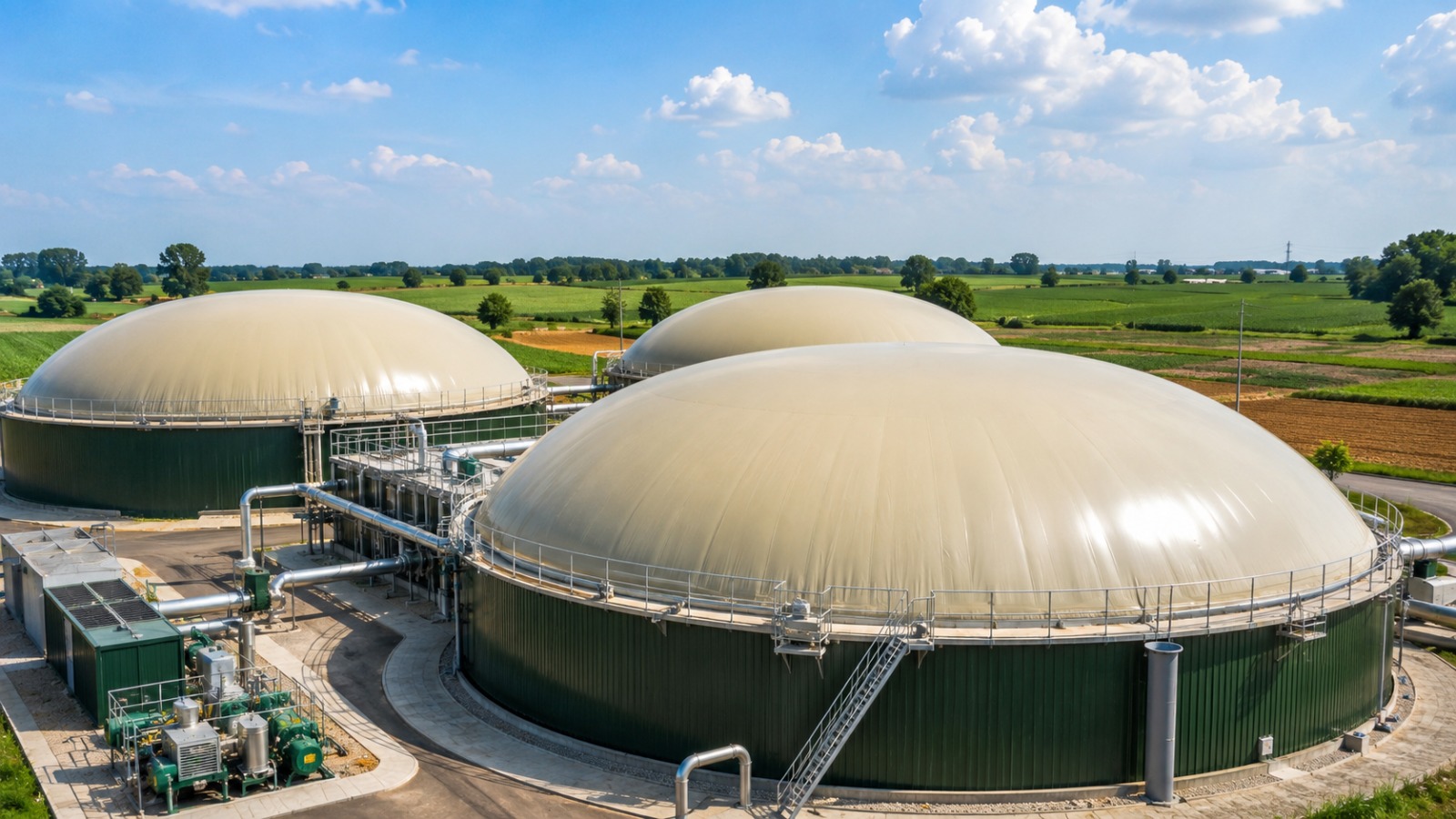 Why PVC Coated Fabric Is the Best Material for Biogas Cover